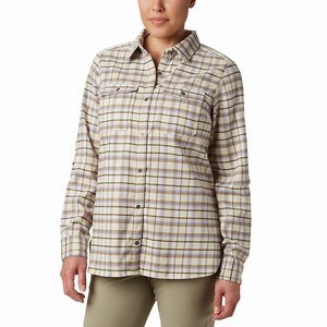 Columbia Bryce Canyon™ Stretch Flannel Dam Grå/Bruna (FBCXZ2136)